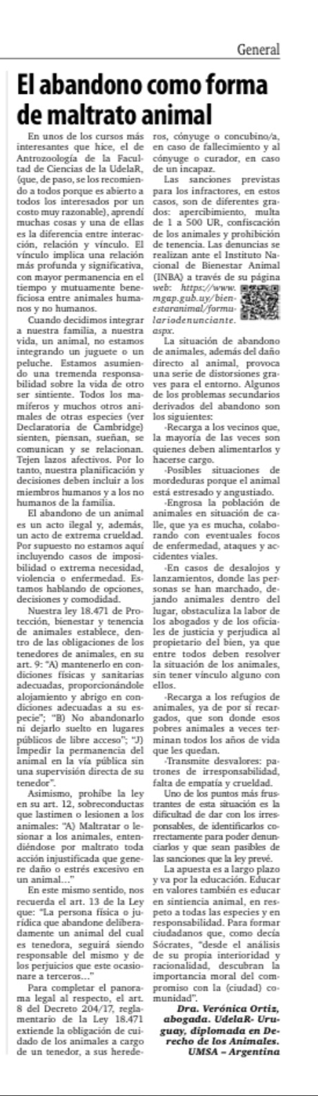El abandono como forma de maltrato animal